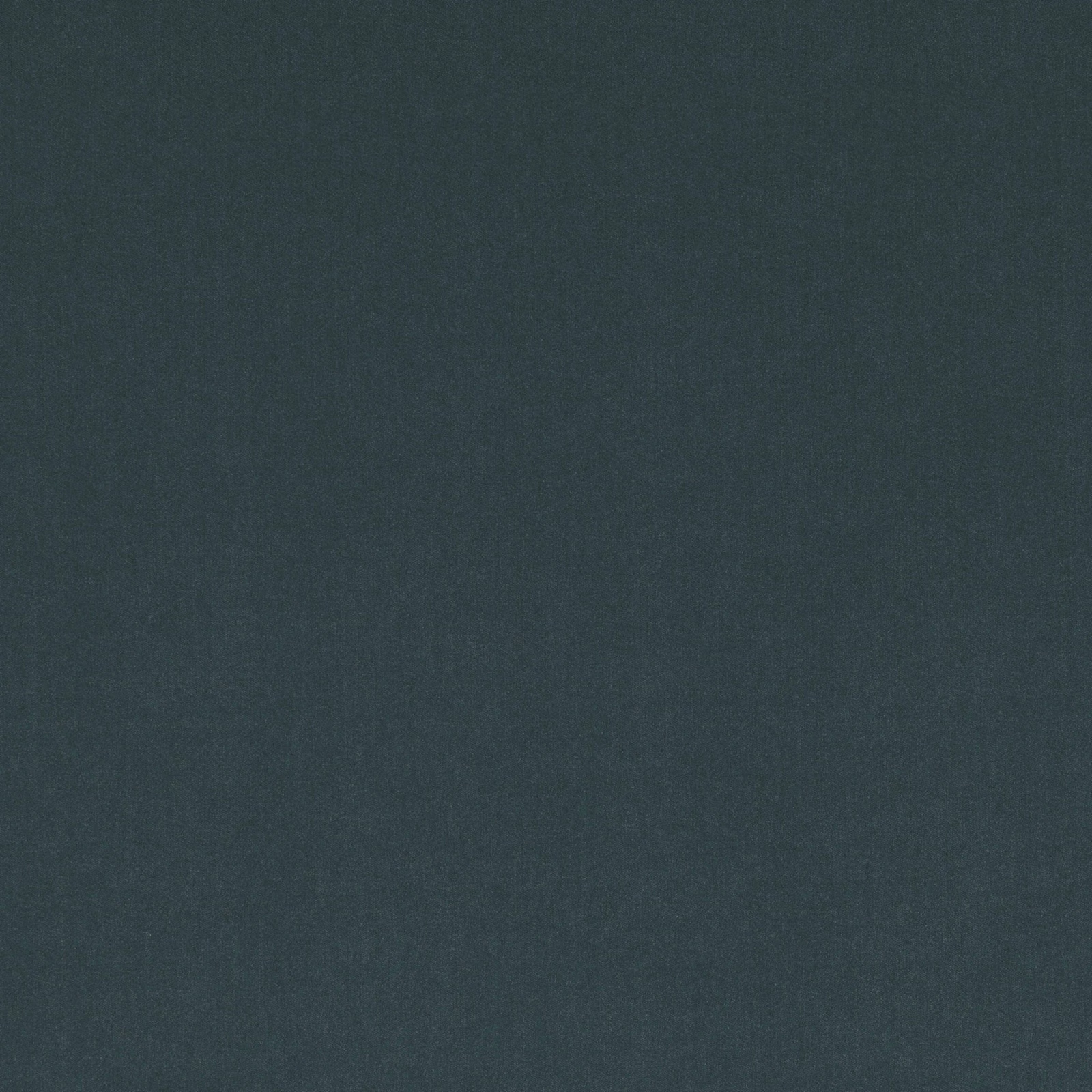 Dark teal plain fabric swatch with a softly textured, low-sheen surface