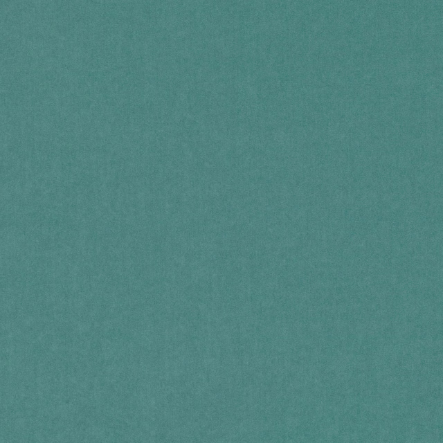 Cool turquoise teal textile with a subtly mottled, smooth surface and even tonal depth