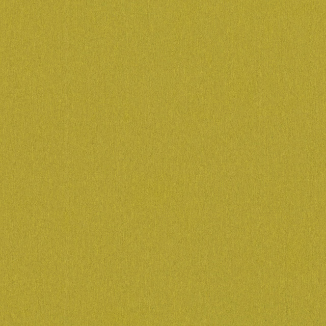 Muted sulphur yellow-green plain weave with a softly mottled textured surface