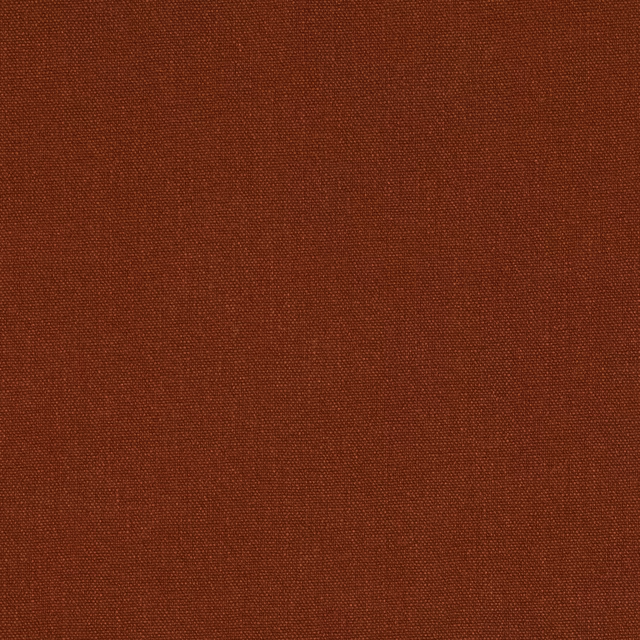 Burnt orange Soho fabric with a fine, tightly woven crosshatch texture