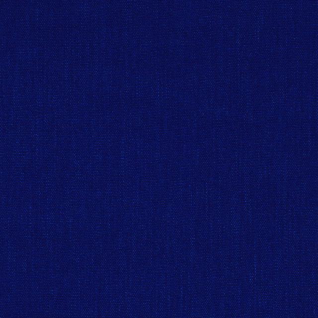 Deep cobalt-blue woven swatch with fine vertical striations and softly varied surface texture