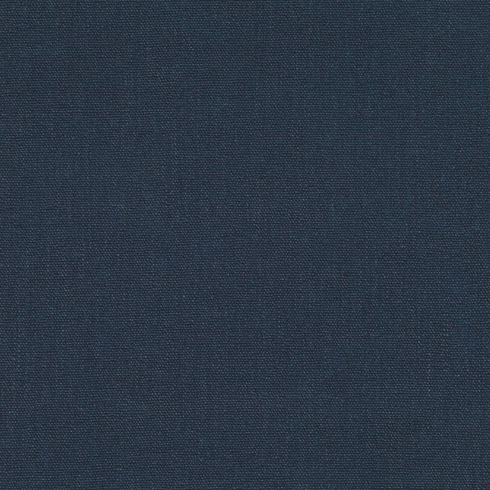 Close-up of dark denim-blue plain weave with subtle charcoal-toned texture