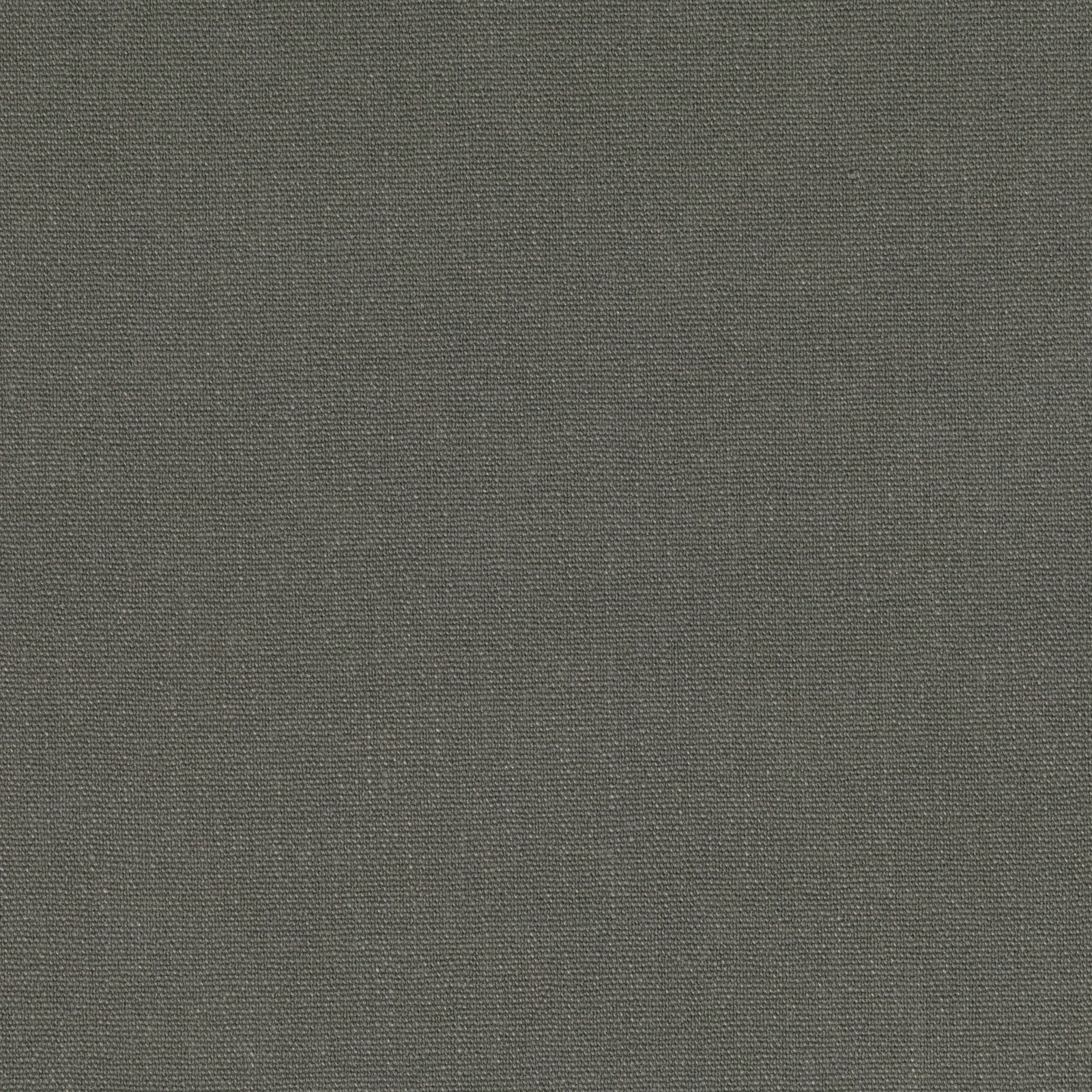 Close-up of deep grey-olive Soho fabric showing a fine, even woven texture
