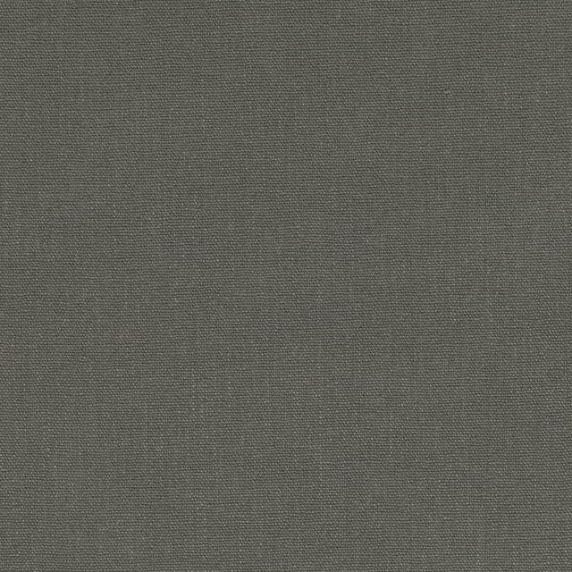 Close-up of deep grey-olive Soho fabric showing a fine, even woven texture