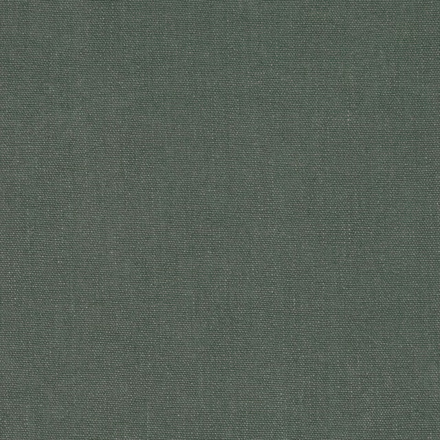 Muted eucalyptus-green plain weave with a fine, softly grainy texture