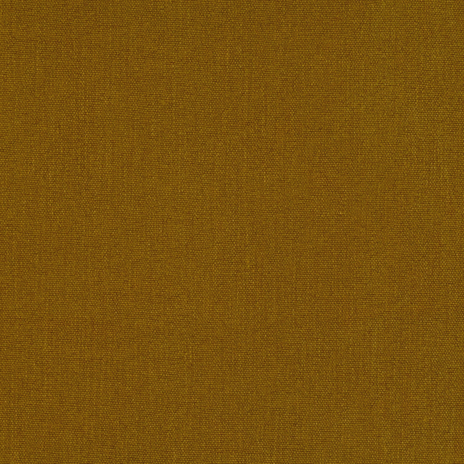 Close view of warm harvest-gold fabric with a fine, subtly textured plain weave