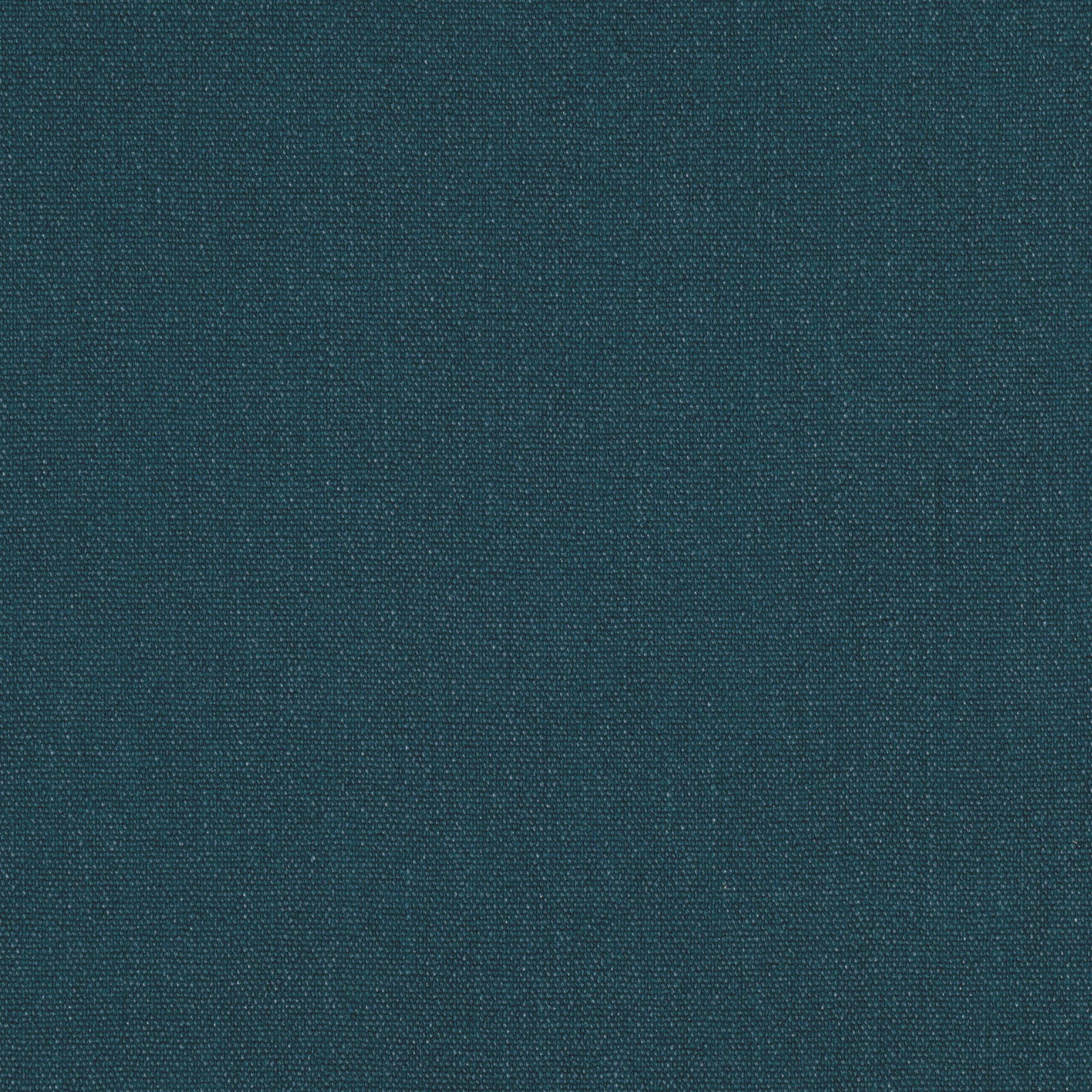 Close-up of deep kingfisher teal fabric with a fine, even woven texture