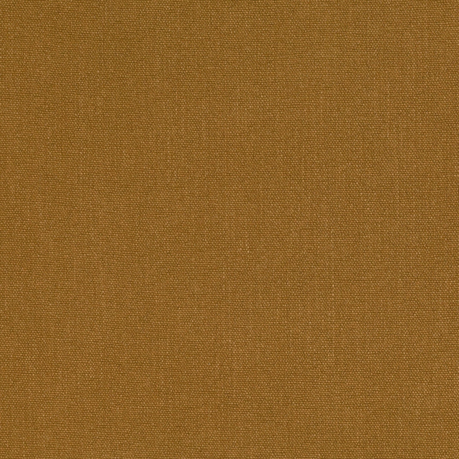 Close-up of warm ochre-gold plain weave with fine, earthy textured threads