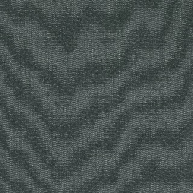 Close-up of deep rosemary-green fabric with a fine, even woven texture