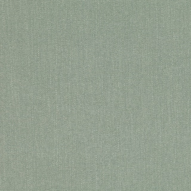 Close-up of softly muted sage-green fabric with a fine, even woven texture