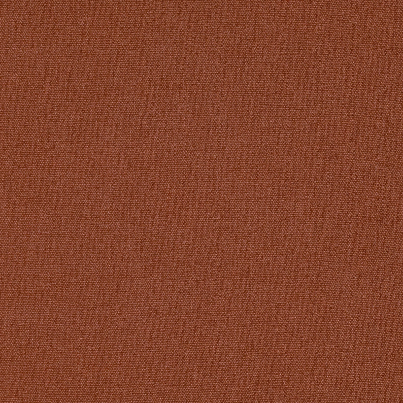 Close-up of muted terracotta plain weave with fine crosswise texture