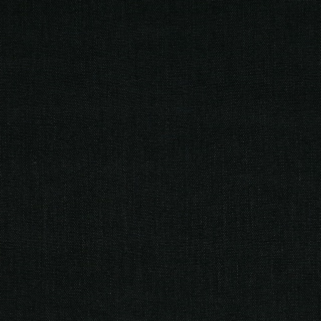 Close-up of near-black slate-grey fabric with a fine, tightly woven texture