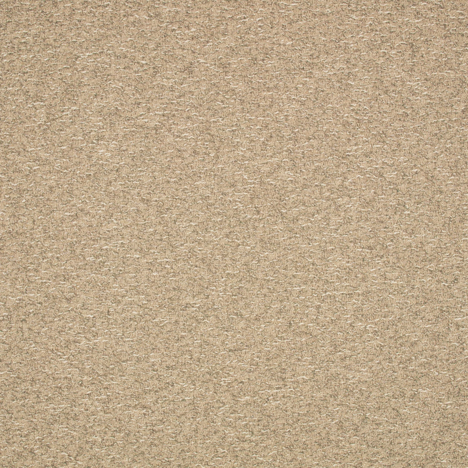 Warm taupe-beige Spiral Tuffet fabric with dense, softly nubby textured weave