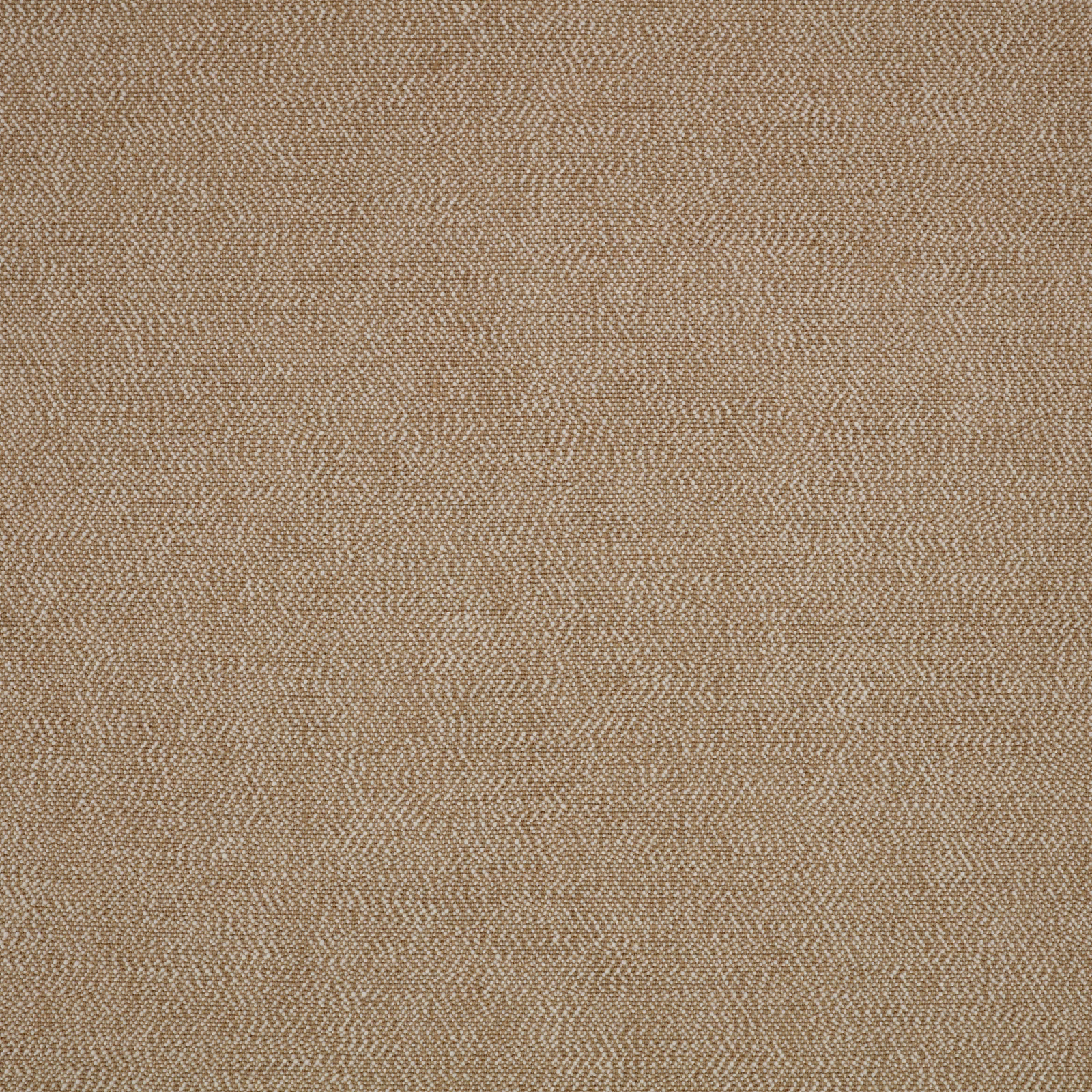 Close view of warm desert taupe fabric with fine textured woven zigzag surface