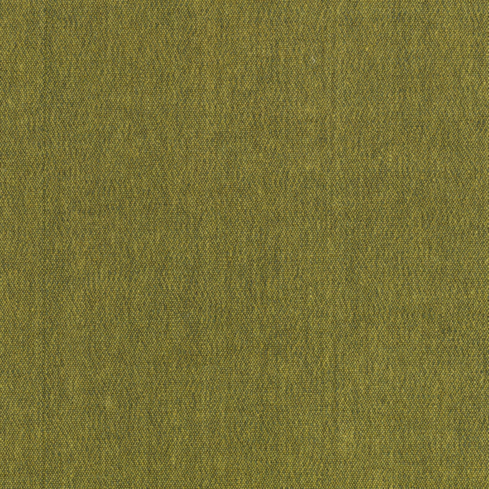 Close view of mottled ivy-green woven fabric with fine grain texture