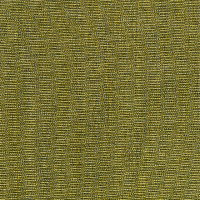 Close view of mottled ivy-green woven fabric with fine grain texture
