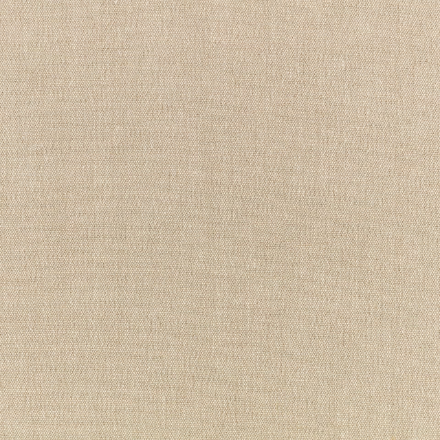 Close view of warm putty-beige plain weave with subtle tonal texture