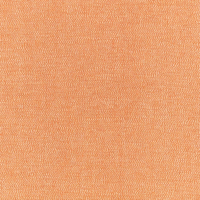 Warm tangerine orange textile with a fine pale-flecked woven texture