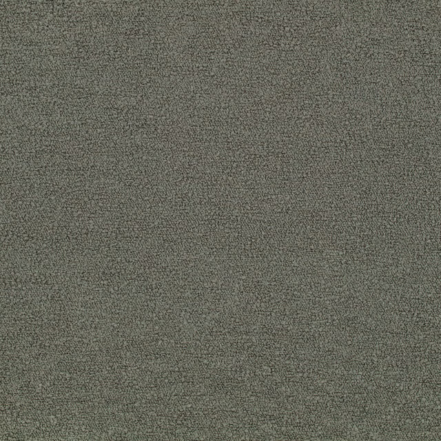 Muted olive-grey Teddy fabric showing a dense, fine nubby boucle texture