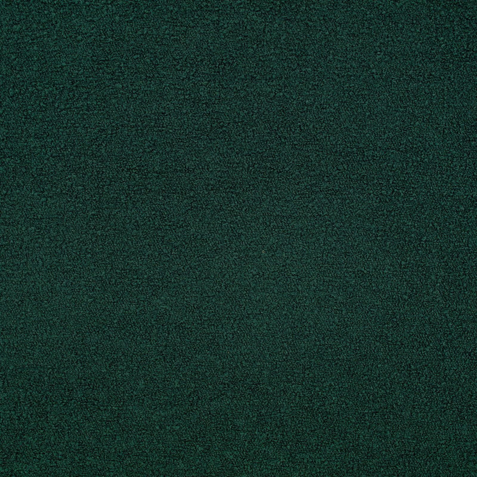 Deep pine-green Teddy fabric with a dense, softly mottled nubby surface