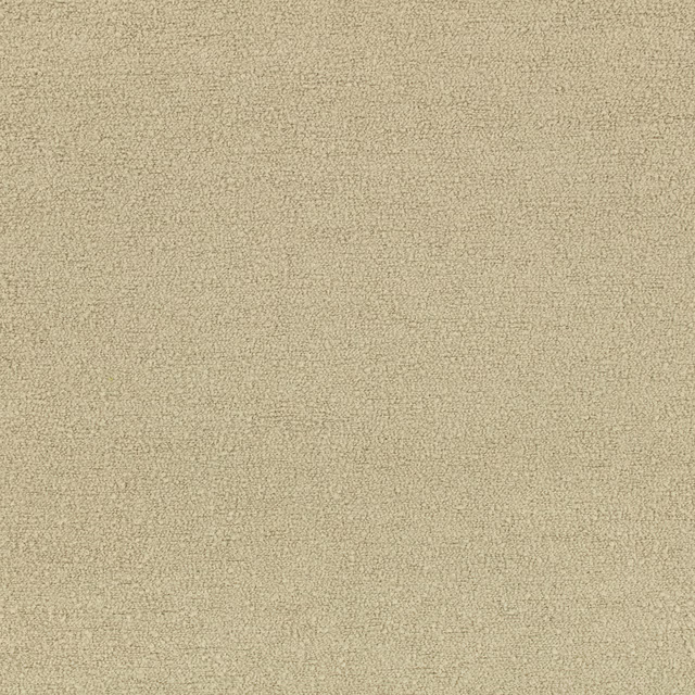 Warm putty-beige Teddy fabric with dense, softly flecked nubby texture