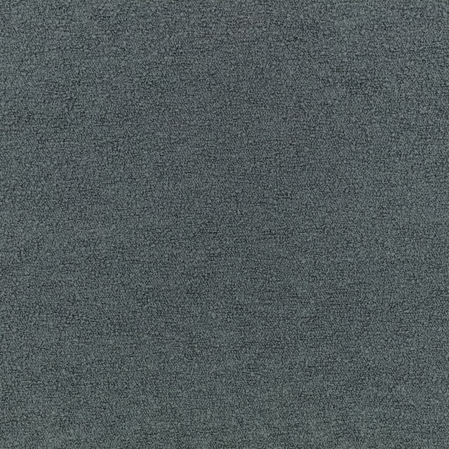 Deep blue-grey Teddy Whale fabric with a dense, finely nubby woven texture