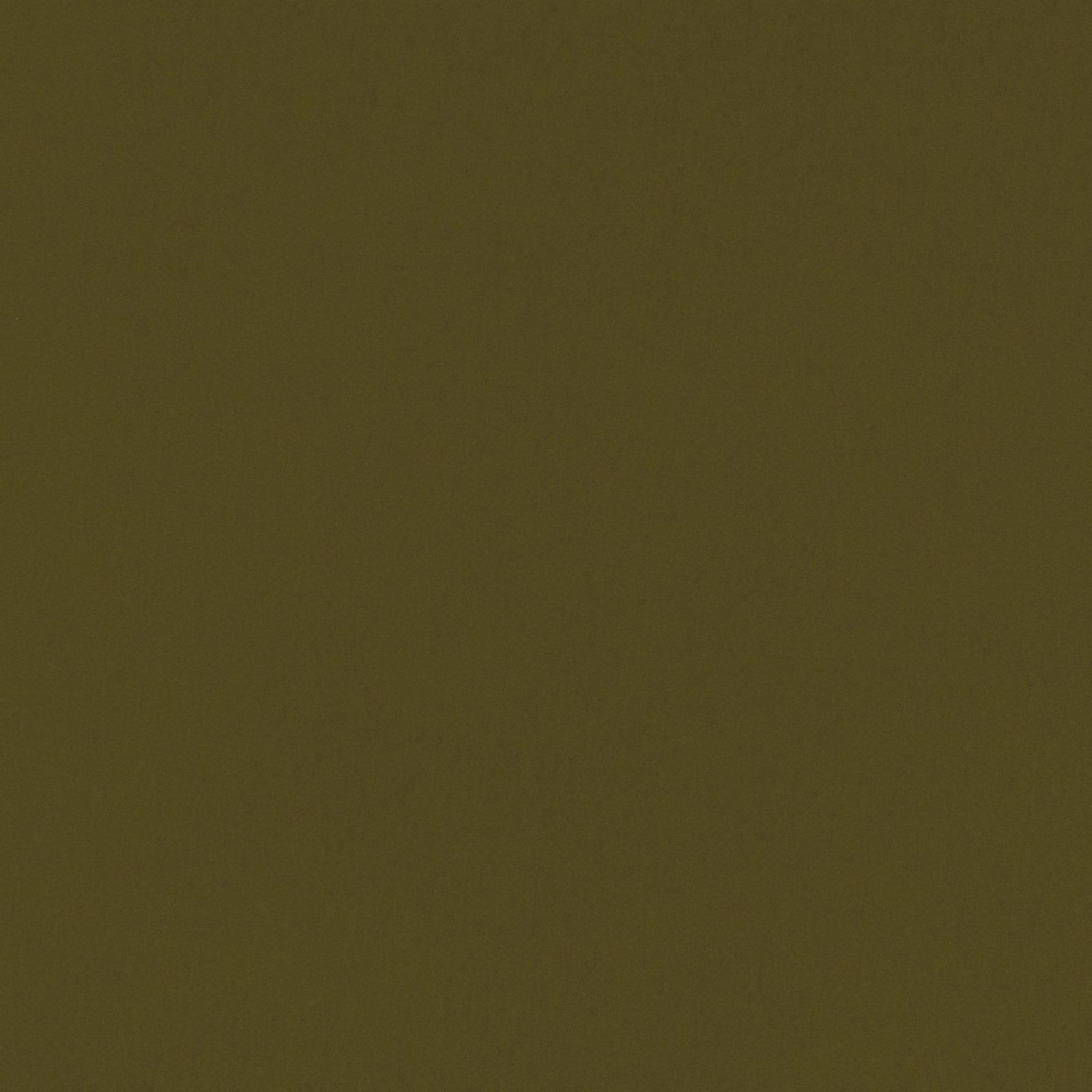 Deep olive green plain fabric swatch with a subtle matte surface texture