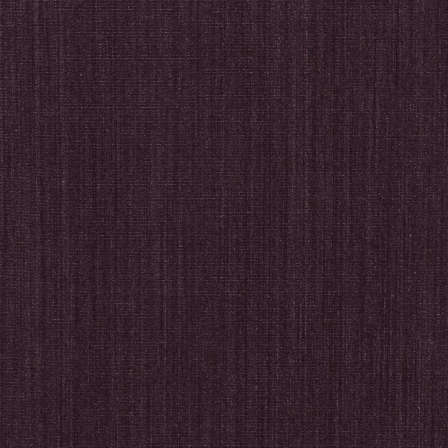 Dark amethyst woven fabric with fine irregular vertical striations and subtle tonal depth