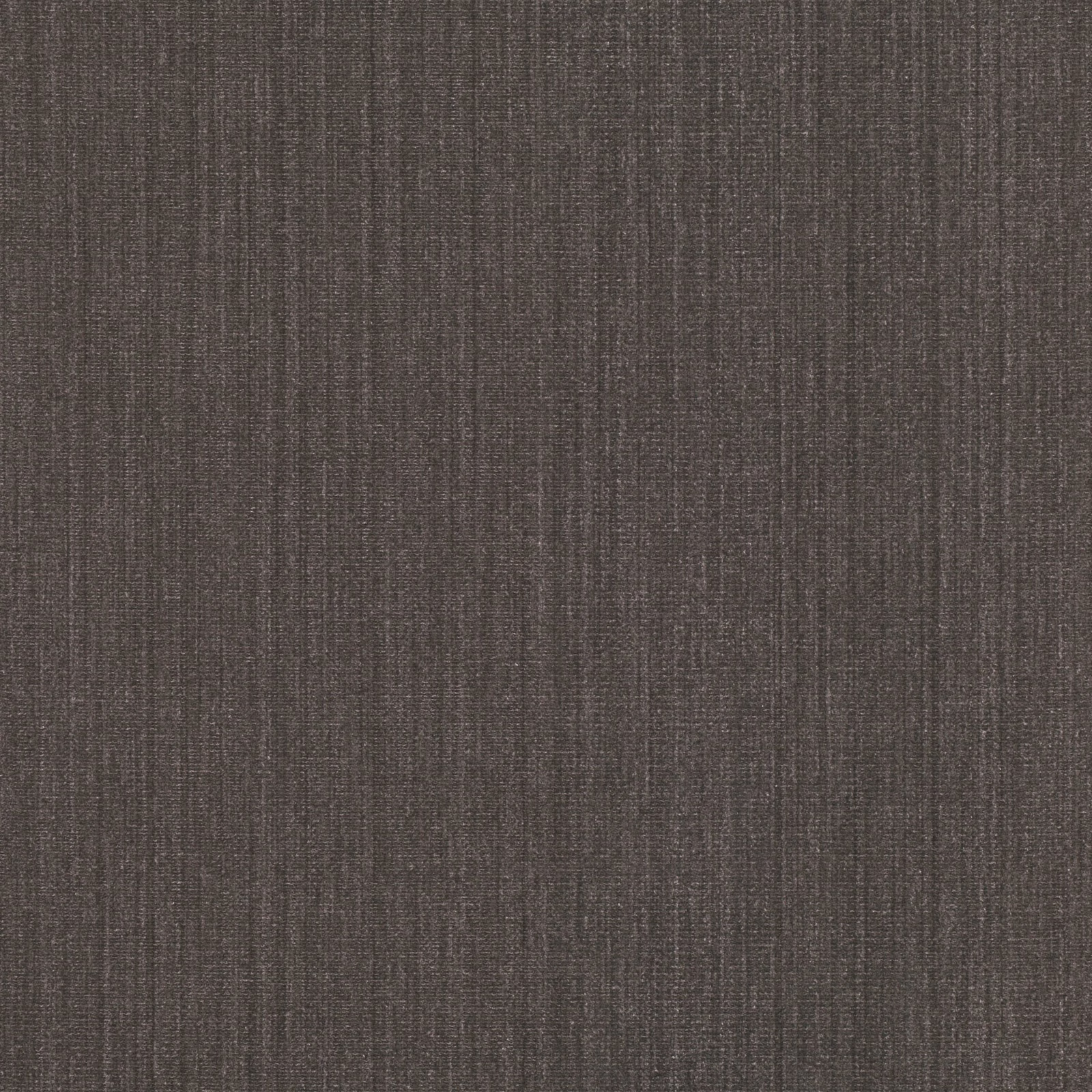 Dark bark-brown textile with subtle vertical strié and charcoal tonal variation