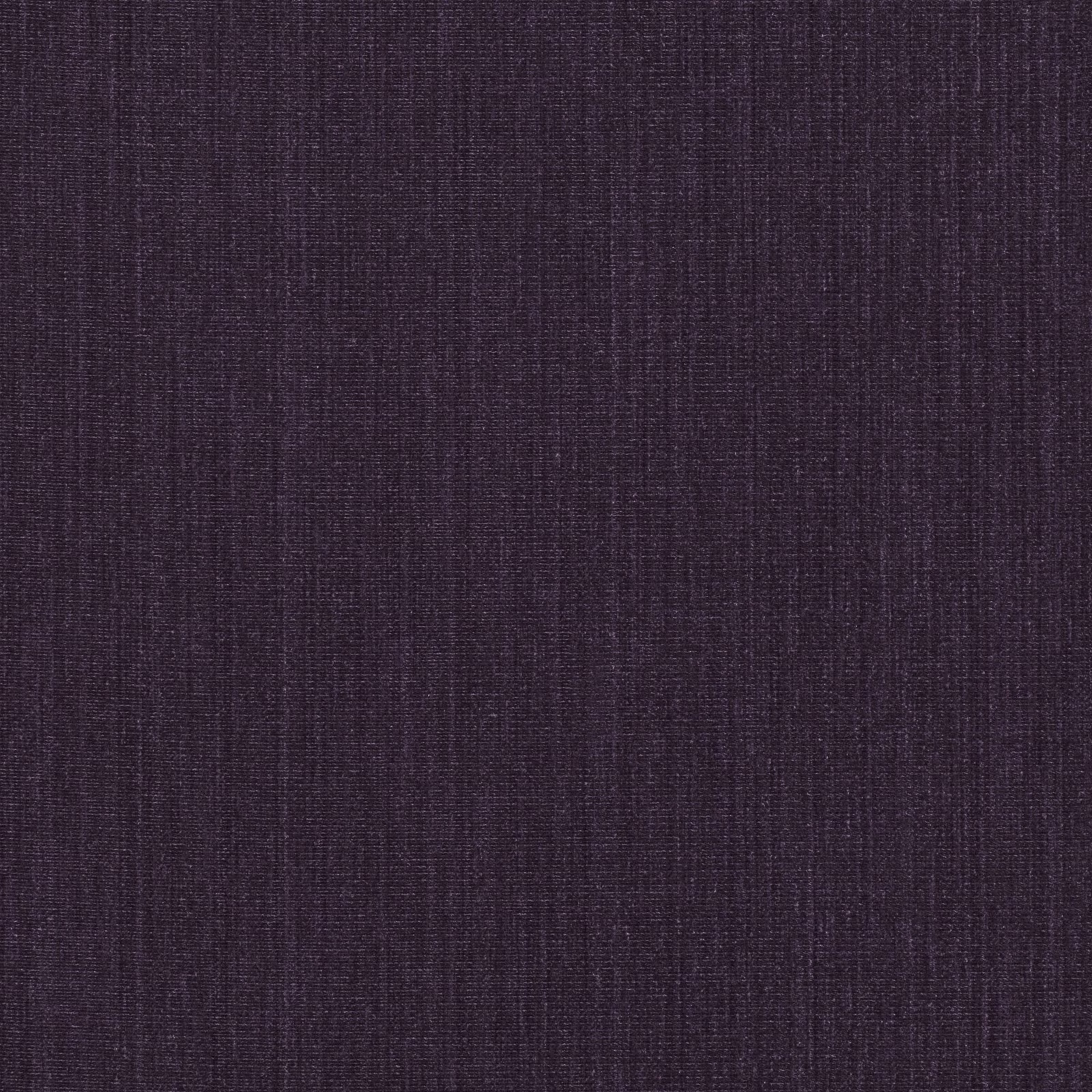Deep blackberry-purple woven swatch with fine vertical slub texture and subtle tonal depth
