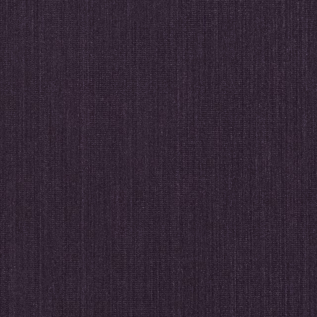 Deep blackberry-purple woven swatch with fine vertical slub texture and subtle tonal depth