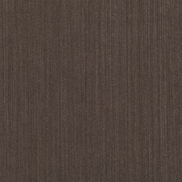Deep cacao-brown woven fabric with fine vertical striations and subtle tonal texture