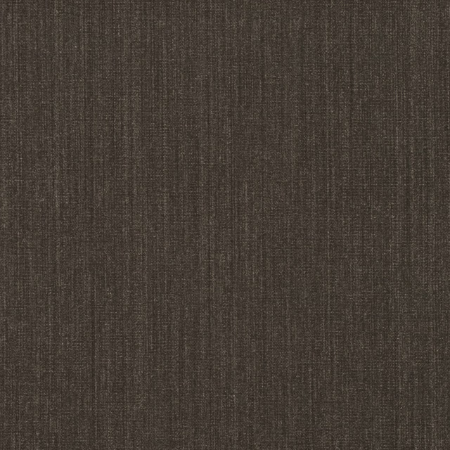 Deep espresso-brown fabric swatch with a fine, vertically striated woven texture