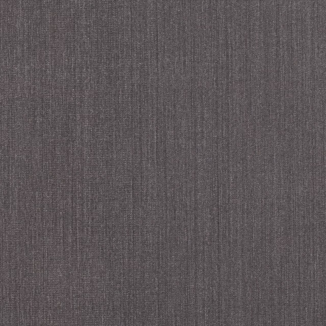 Muted grape-grey fabric with fine vertical striations and a dry woven surface