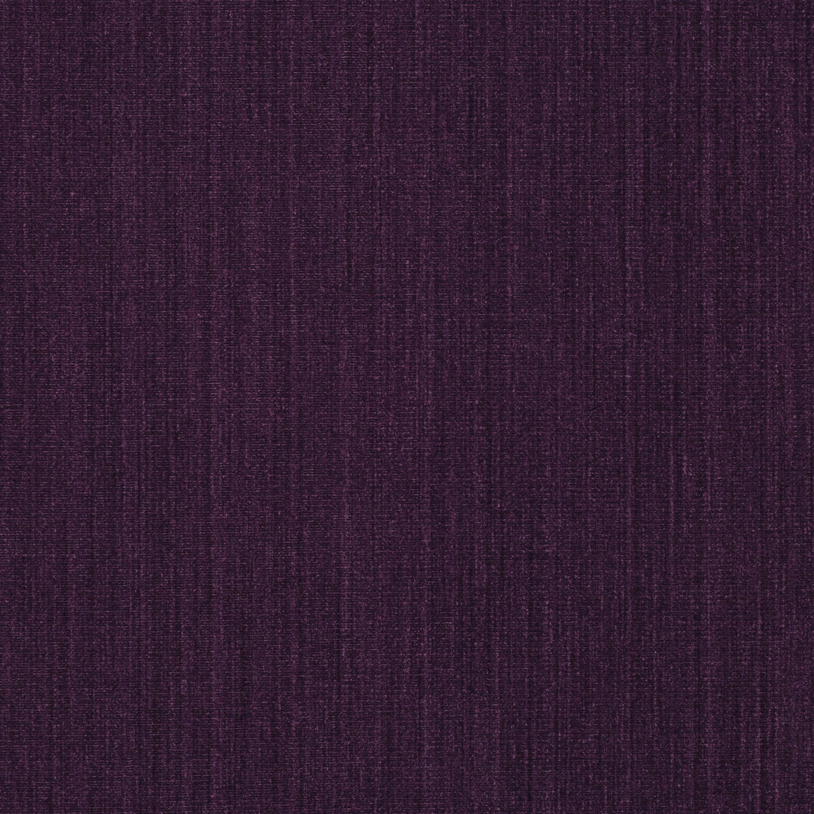 Deep plum fabric with fine vertical striations and a subtly varied woven surface