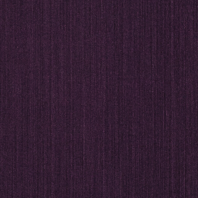 Deep plum fabric with fine vertical striations and a subtly varied woven surface