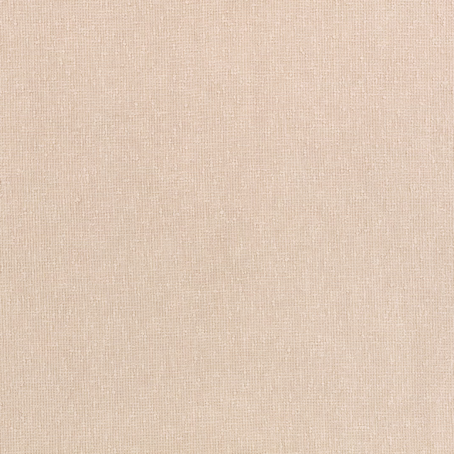 Close-up of warm buff beige plain weave with fine, softly irregular texture
