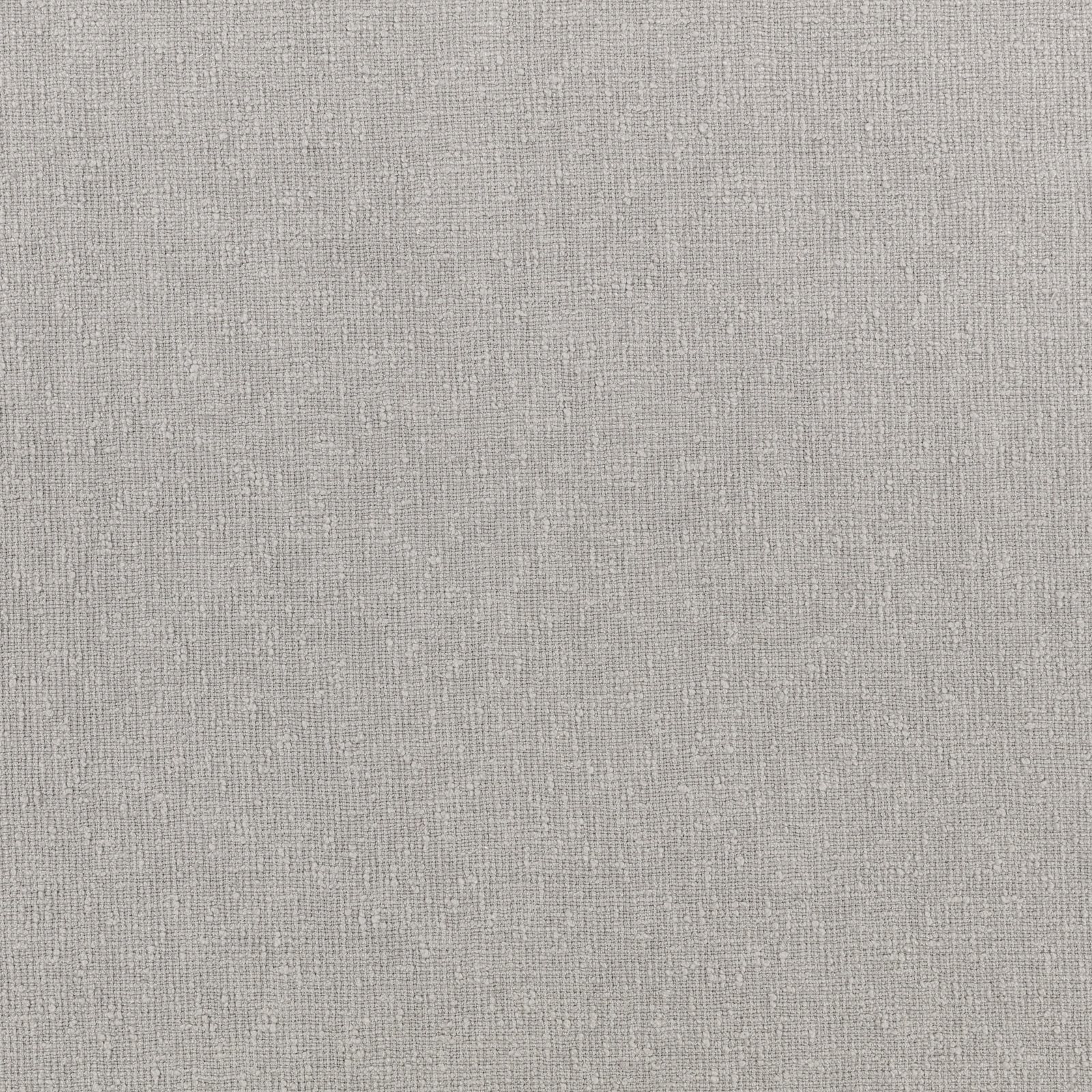 Close-up of pale cool-grey Utility Gris with a fine irregular woven texture