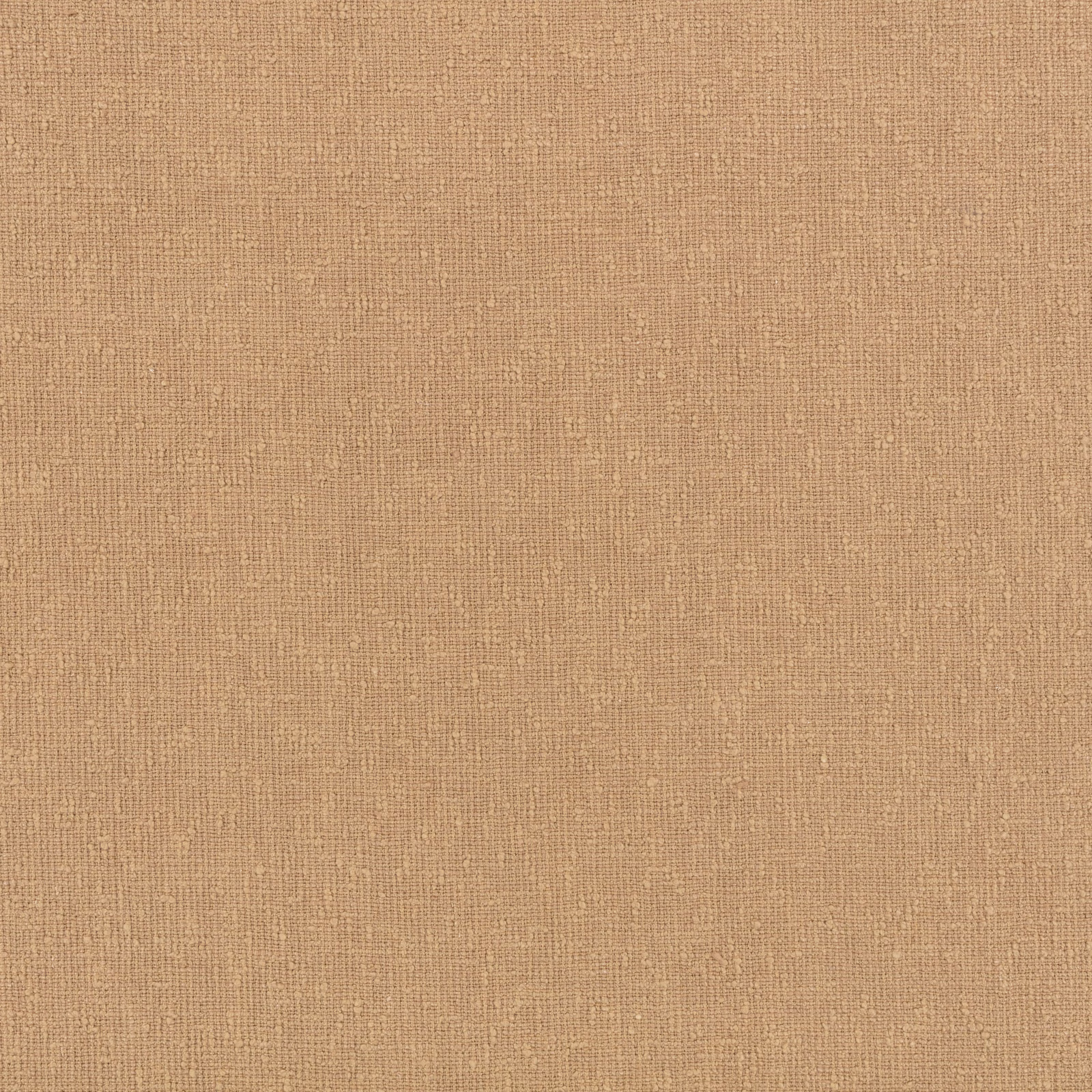 Warm camel-beige woven swatch with fine vertical ribbing and subtle tonal flecks