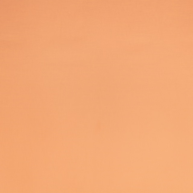 Warm amber-orange plain fabric swatch with subtle woven texture and tonal shading