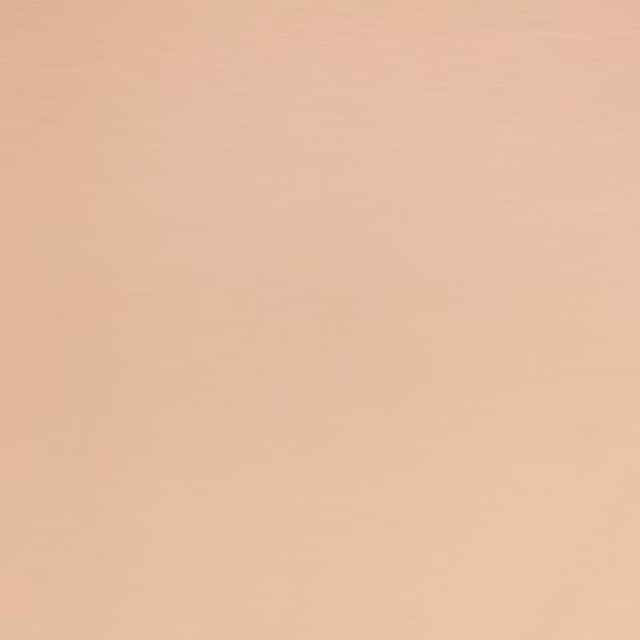 Soft peach-pink plain-weave fabric with a fine horizontal surface texture