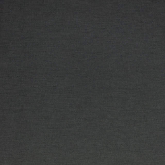 Jet-black plain weave with fine horizontal texture and subtle charcoal variation