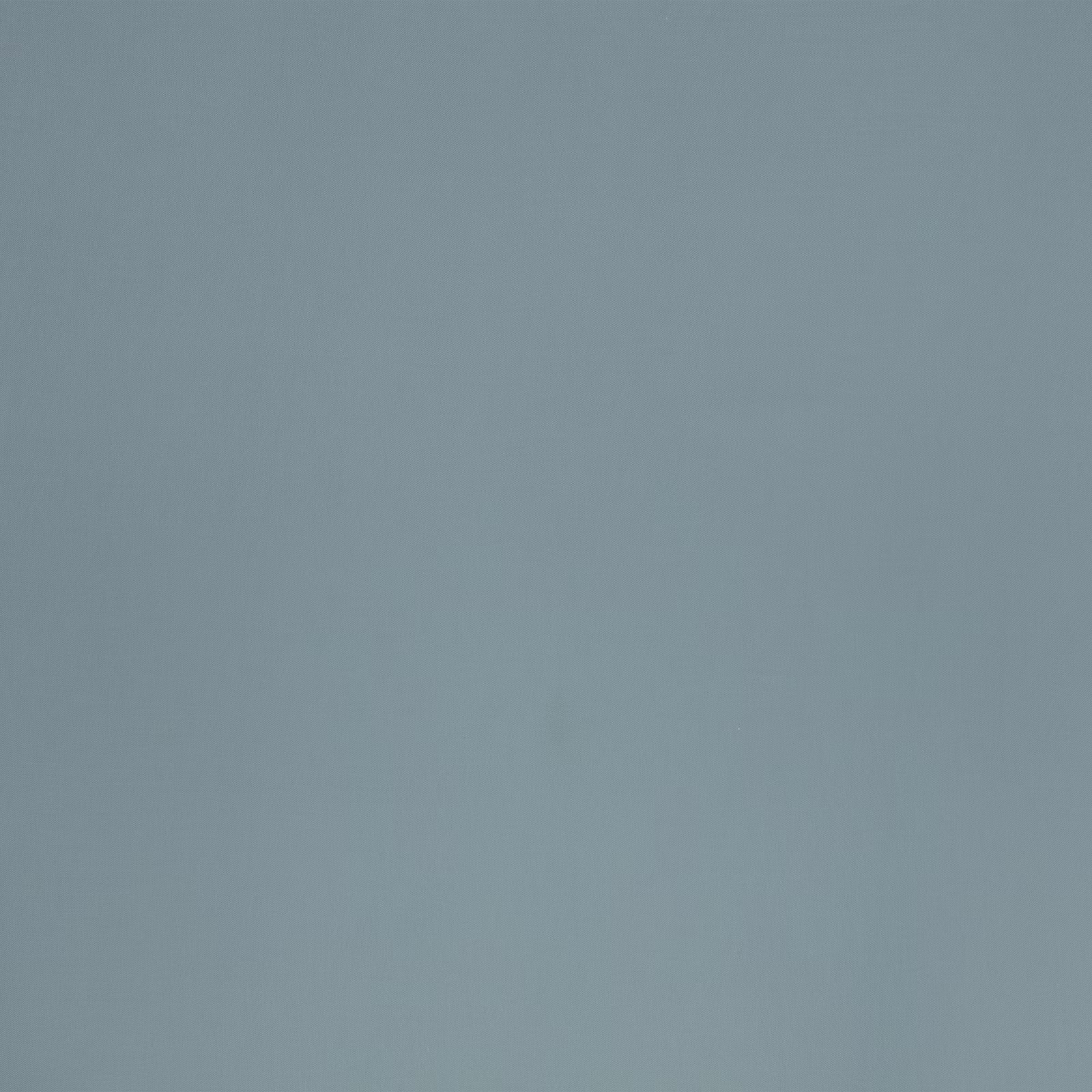 Muted blue-grey plain fabric swatch with a softly mottled, even textile surface