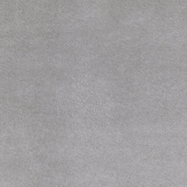 Close-up of softly textured Bear Ash fabric in muted cool ash grey