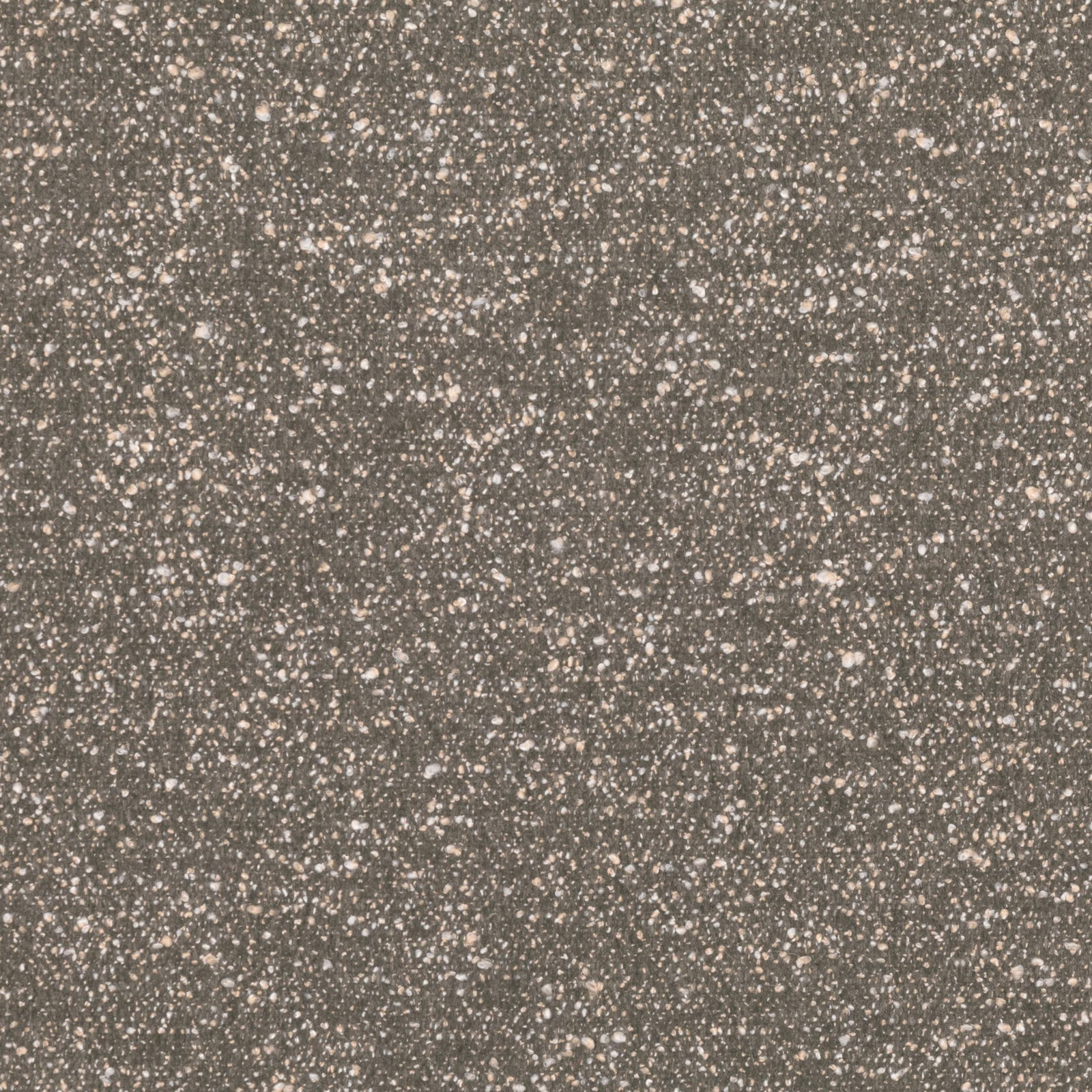Warm taupe-grey woven ground with scattered ivory and blush pumice flecks