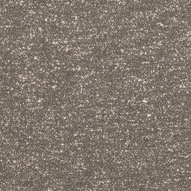 Warm taupe-grey woven ground with scattered ivory and blush pumice flecks