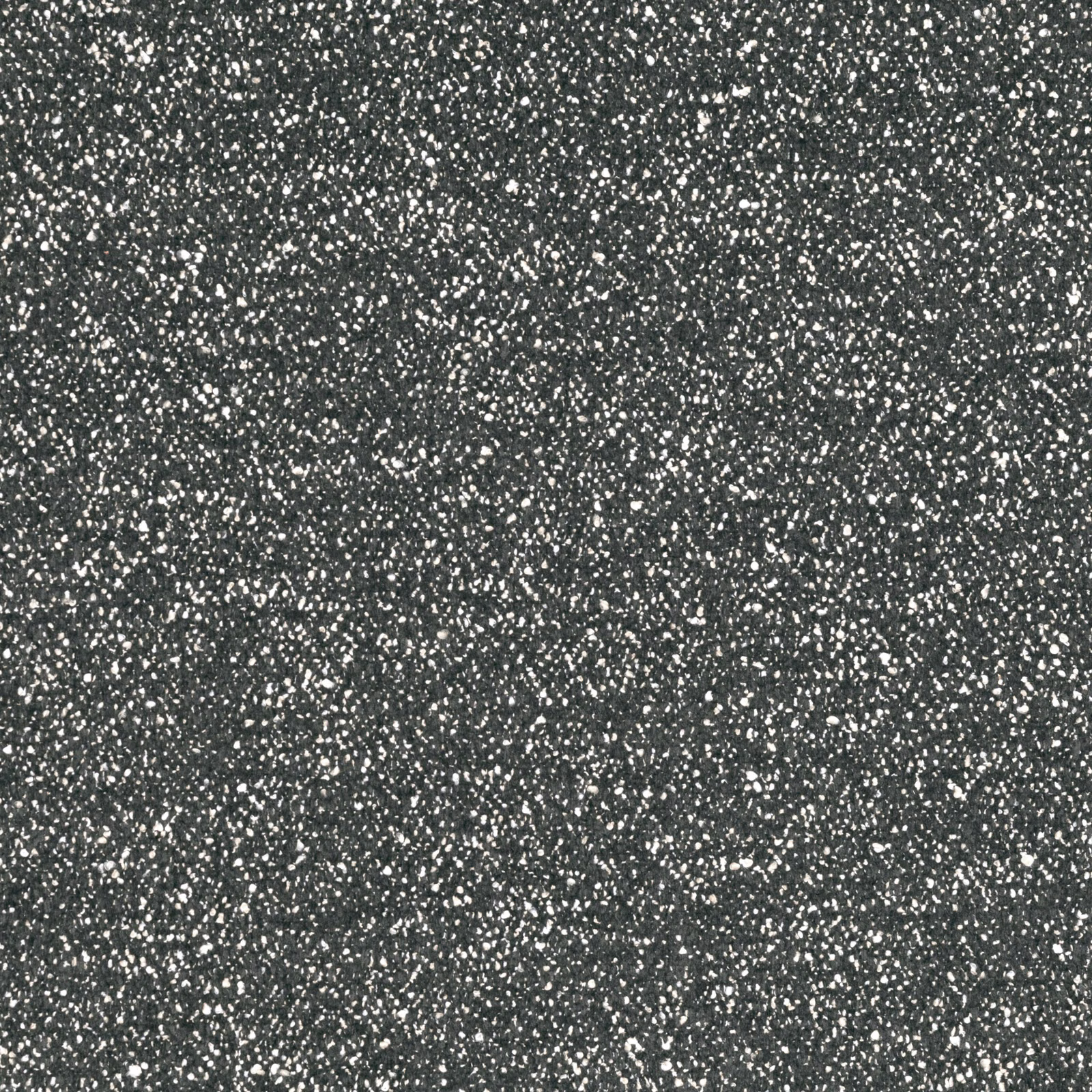 Dense charcoal-slate weave scattered with crisp white flecks