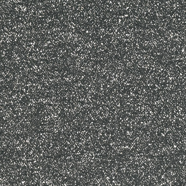 Dense charcoal-slate weave scattered with crisp white flecks