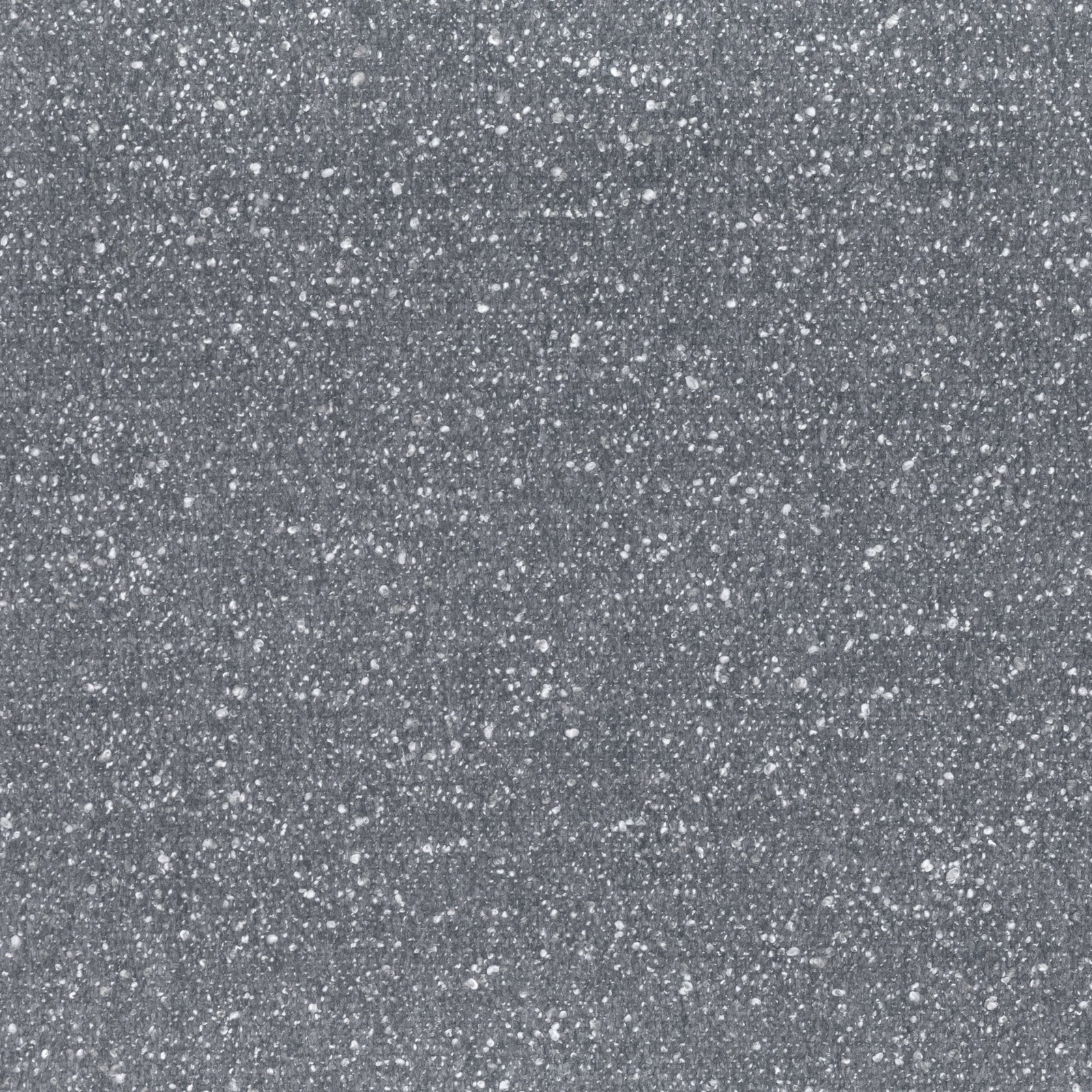 Charcoal-grey woven fabric with fine silver and white flecks across its surface