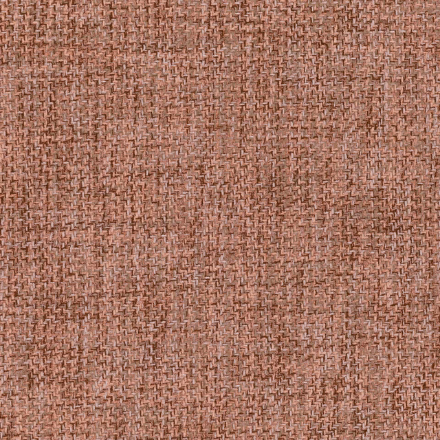 Close-up of dusty vintage rose fabric with a small interlocking woven texture